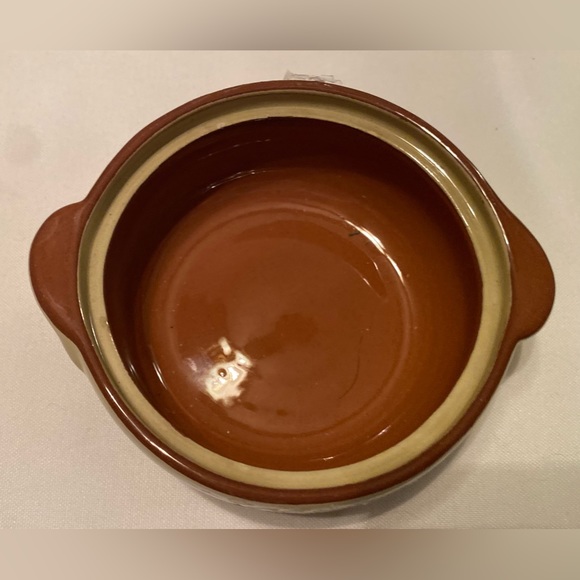 Stangl Pottery 'Magnolia' Individual Casserole & Lid Set Mid Century Modern - Picture 4 of 9